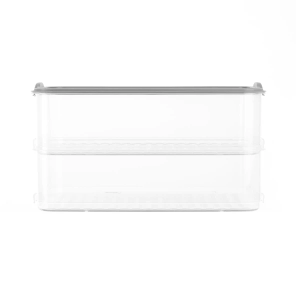 Easy Click 3 Parça Saklama Kabı - Şeffaf - 1,6 lt ürün görseli