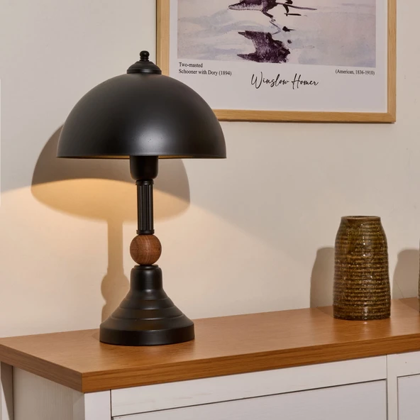 Lighting Walford Abajur - Siyah ürün görseli 1