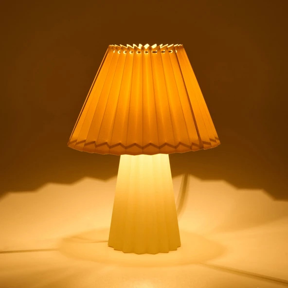 Lighting Muniq Finlin Abajur - Krem - Resim 2