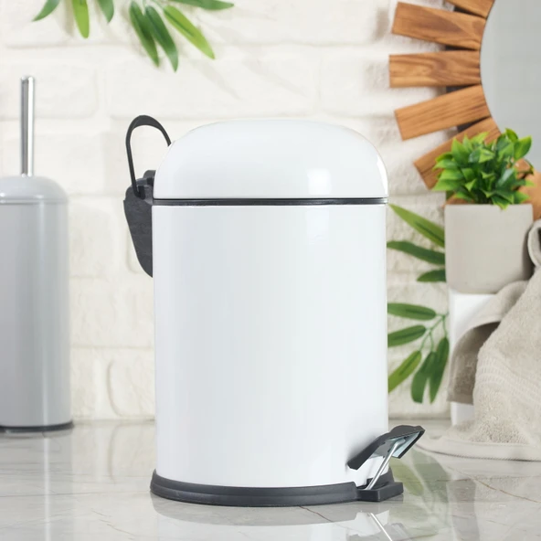 Bath Bon Çöp Kovası - Beyaz - 5 lt ürün görseli