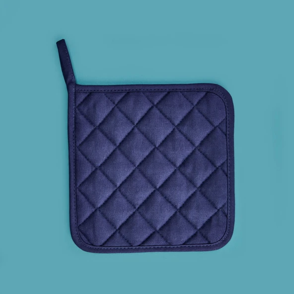 Gabardin Tutaç - Lacivert - 20x20 cm - Resim 3