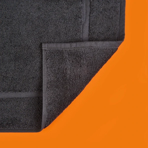 Soft Samantha Ayak Havlusu - Antrasit - 60x60 cm - Resim 3
