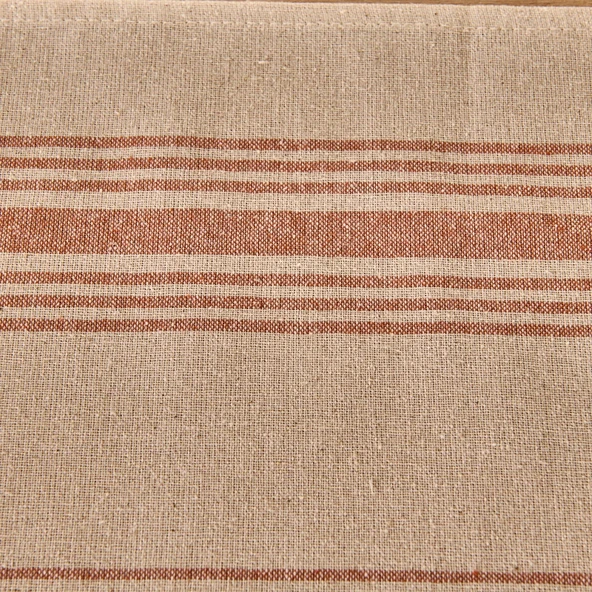 Tarçın 4'lü Amerikan Servis - Ekru / Kiremit - 30x45 cm - 3