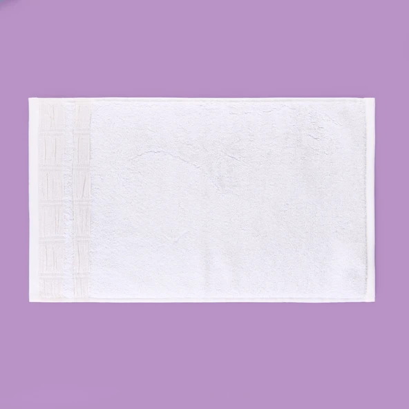 Soft Golden Star Shiny El Havlusu - Ekru - 30x50 cm - Resim 2