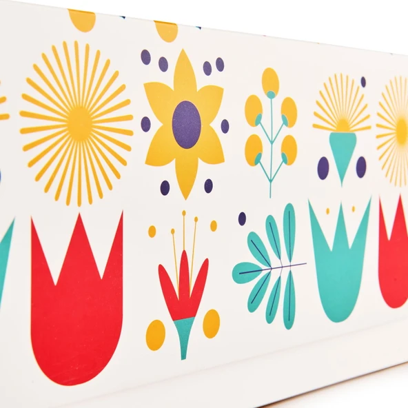 Deco Anneler Günü Desenli Hediye Kutusu - Renkli - 35 cm - Resim 3