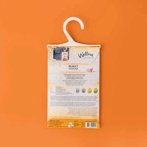 Dolap ve Çekmece Koku Kesesi - Buket Tazeliği - 21 gr - 2