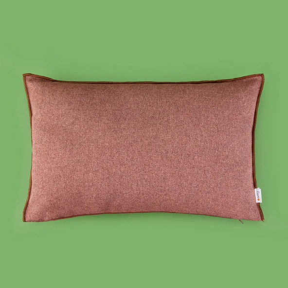 Soft Oras Kırlent - Kiremit - 35x55 cm ürün görseli