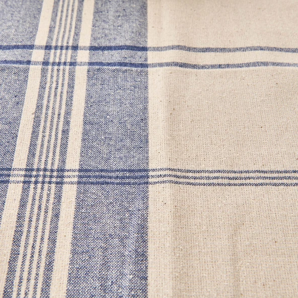 Deniz Runner - Ekru / Mavi - 45x150 cm - Resim 3