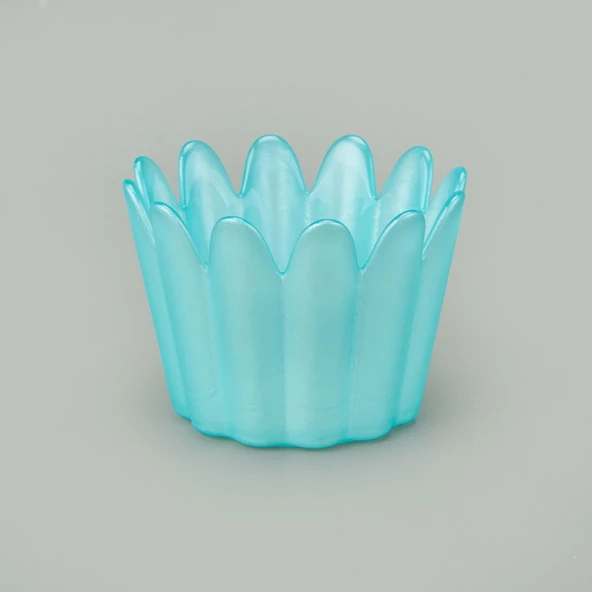 Deco Tulu Mumluk - Turkuaz - 9 cm ürün görseli 1