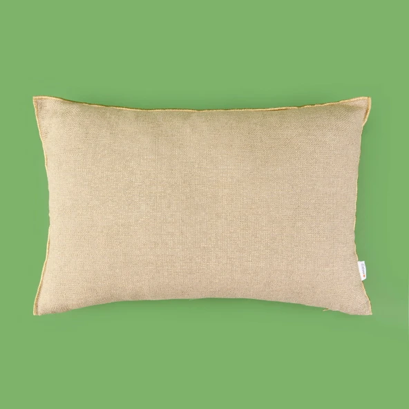 Soft Thiny Kırlent - Bej - 35x55 cm ürün görseli