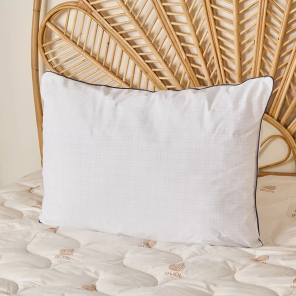 Soft Antistress Yastık - Beyaz - 50x70 cm ürün görseli 1