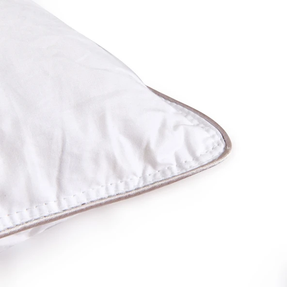 Soft Kaz Tüyü Yastık - Beyaz - 50x70 cm - Resim 3