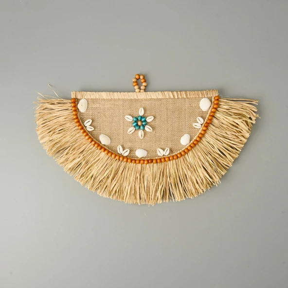 Deco Sea Side Dekoratif Süs - Bej - 25x50 cm - Resim 2