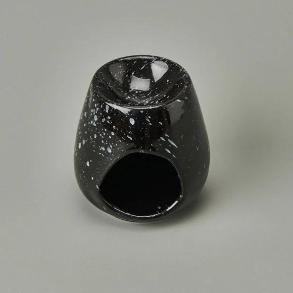 Deco Enyo Seramik Buhurdanlık - Siyah - 11 cm - 3