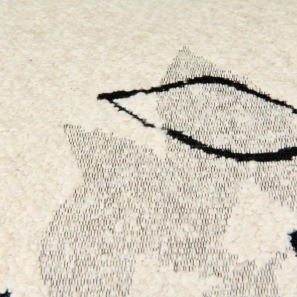 Soft List Kırlent - Ekru - 35x55 cm - Resim 2