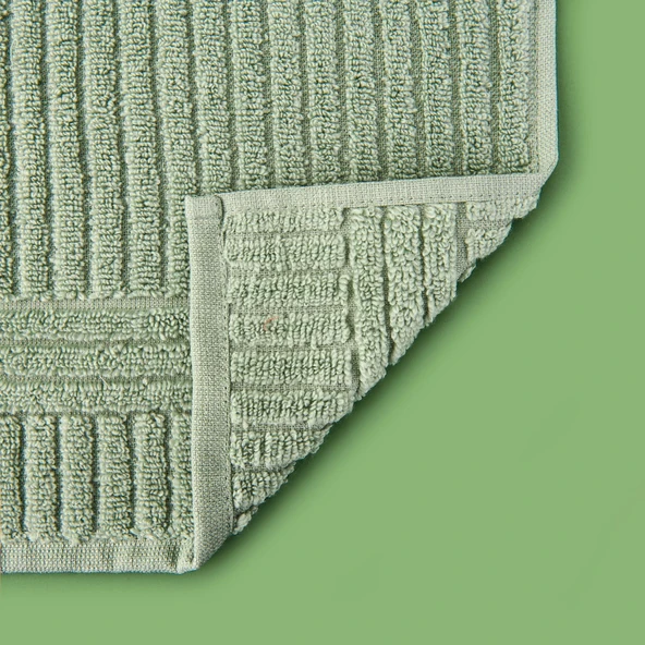 Soft Microcotton El Havlusu - Yeşil - 30x50 cm - Resim 3