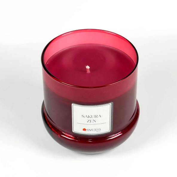 Deco Sakura Zen Mum - Kırmızı - 260 gr - Resim 2