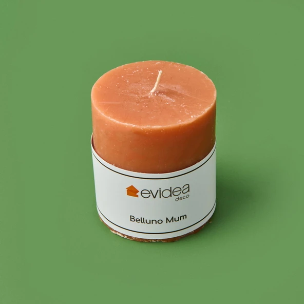 Deco Belluno Mum - Somon - 8 cm - Resim 3