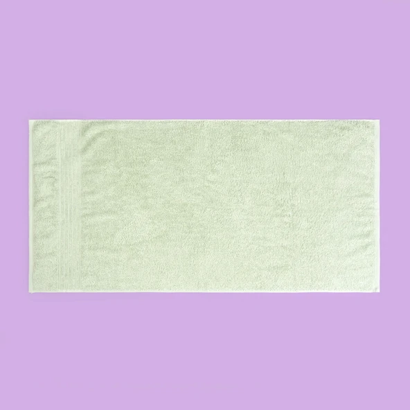 Soft Samantha 2'li Havlu Seti - Mint / Bej - 50x100 cm - Resim 3