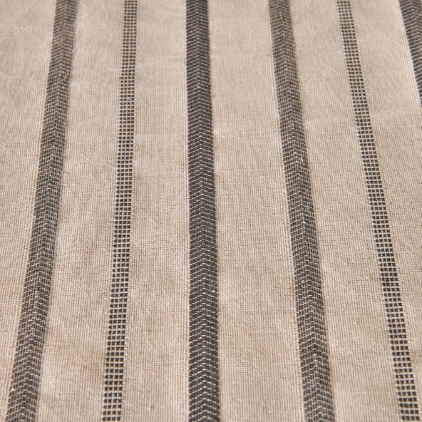 Soft Herringbone Runner - Ekru / Lacivert - 50x130 cm - Resim 2