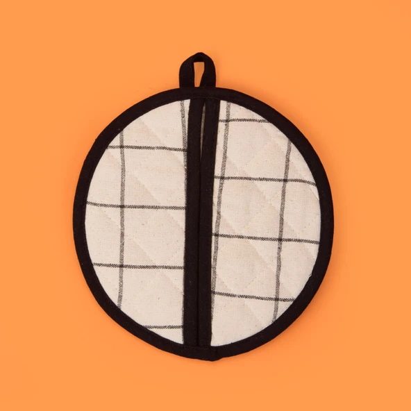 Trallies Tutaç - Ekru / Siyah - 20x20 cm - Resim 2