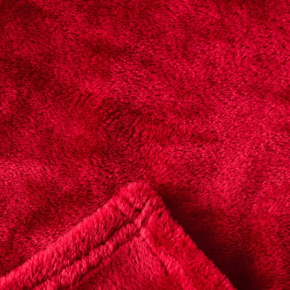 Soft Wellsoft TV Battaniyesi - Kırmızı - 120x160 cm - Resim 3