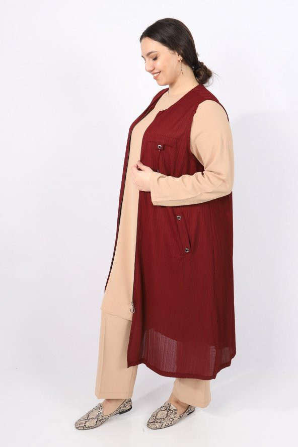 Fermuarlı Yelek - 12