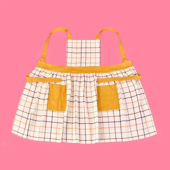 Madison Mutfak Önlüğü - Ekru / Renkli - 65x80 cm ürün görseli 1
