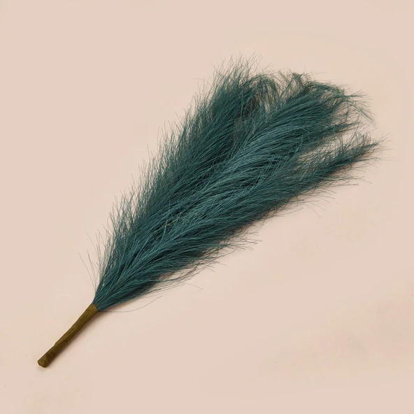 Dekoratif Tüy - Yeşil - 44 cm ürün görseli