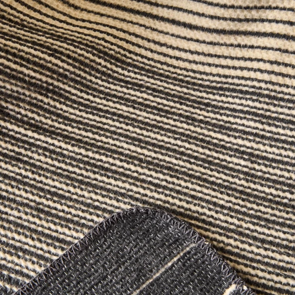 Soft Victor Pamuklu Tv Battaniyesi - Antrasit - 130x170 cm - Resim 3