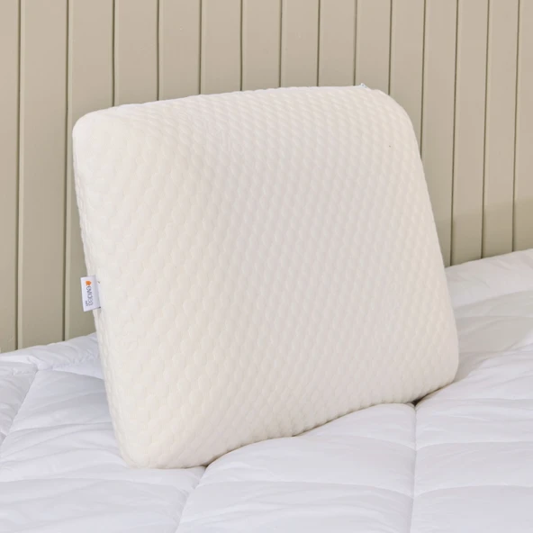 Soft Kolajen Yastık - Beyaz - 40x60x15 cm - 1