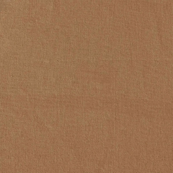 Soft Basic Tek Kişilik Lastikli Çarşaf - Karamel - 100x200 cm - Resim 2