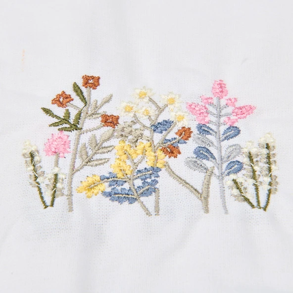 Soft Fancy Granny Runner - Beyaz - 50x140 cm - Resim 2