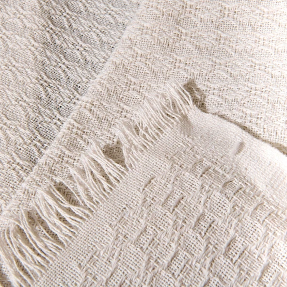 Soft Bety Koltuk Örtüsü - Ekru - 130x170 cm - Resim 3