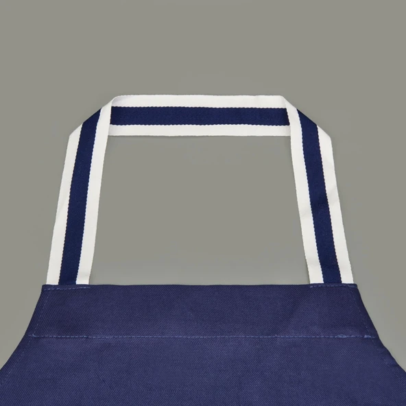 Gabardin Mutfak Önlüğü - Lacivert - 65x80 cm - Resim 2