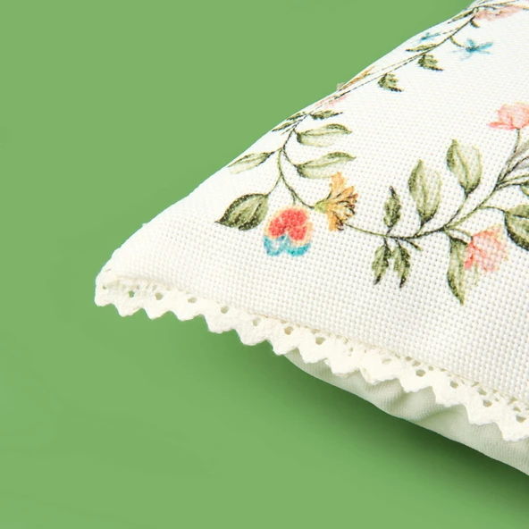 Soft Urban Delight Holly Kırlent - Ekru - 45x45 cm - Resim 3