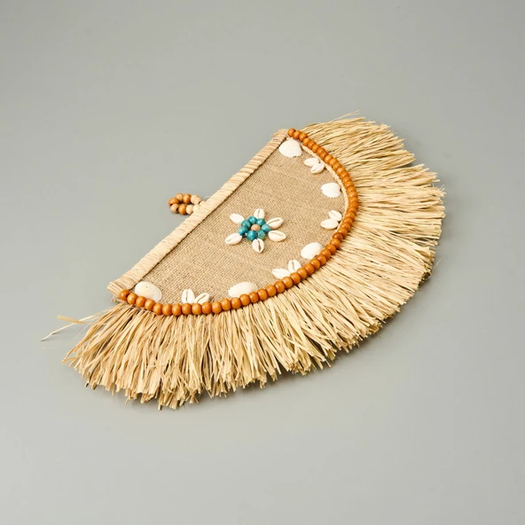 Deco Sea Side Dekoratif Süs - Bej - 25x50 cm - Resim 3