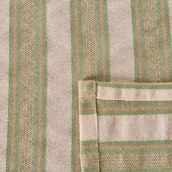 Soft Freya Runner - Yeşil / Ekru - 50x130 cm - Resim 2