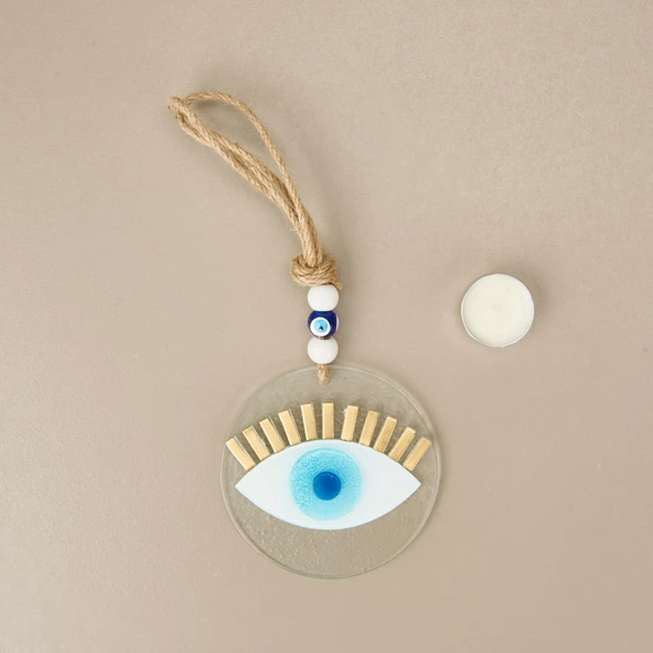 Deco Mai Dekor - Mavi - 12 cm - Resim 3