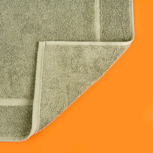 Soft Samantha Ayak Havlusu - Haki - 60x60 cm - Resim 3