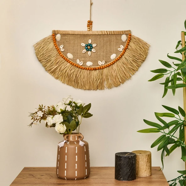 Deco Sea Side Dekoratif Süs - Bej - 25x50 cm ürün görseli