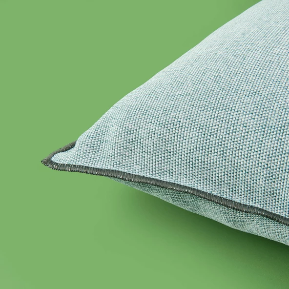 Soft Oras Kırlent - Mavi - 35x55 cm - Resim 3