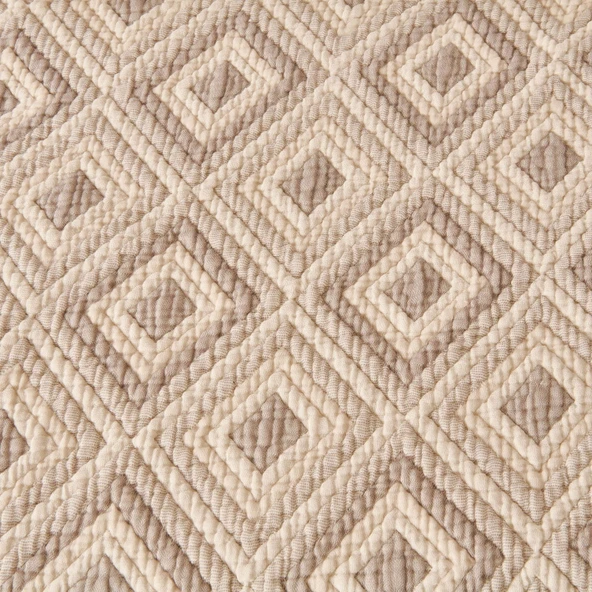 Soft Tamyr Çift Kişilik Yatak Örtüsü Seti - Bej - 230x250 cm - Resim 3