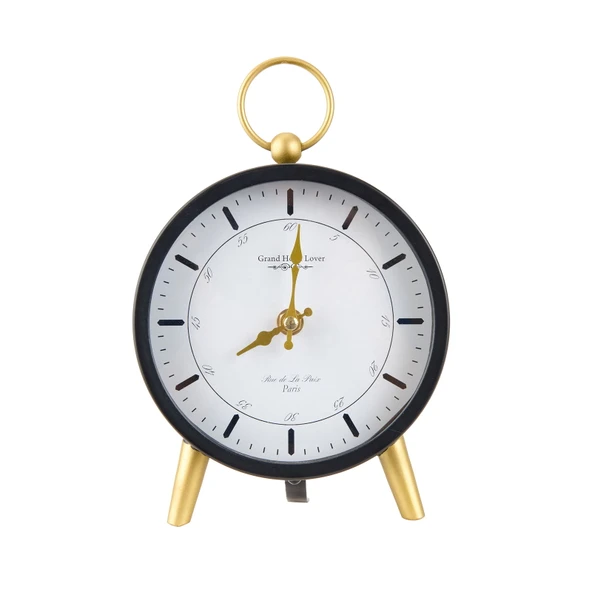 Deco Rue Masa Saati - Siyah - 16x24 cm ürün görseli