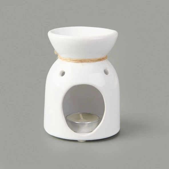 Deco Buhurdanlık - Beyaz - 11,5 cm