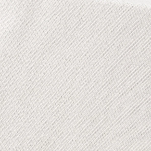 Soft Penye Tek Kişilik Lastikli Çarşaf - Beyaz - 100x200 cm - Resim 3