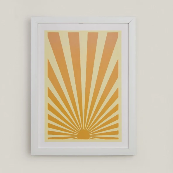 Deco Sun Madness Duvar Panosu - Renkli - 30x40 cm ürün görseli