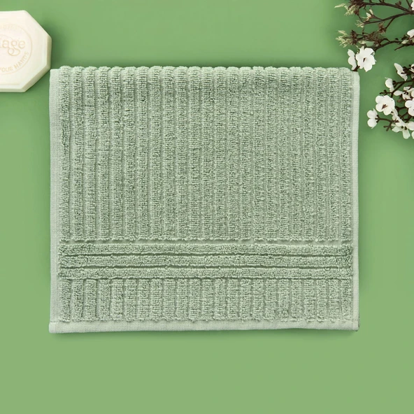 Soft Microcotton El Havlusu - Yeşil - 30x50 cm ürün görseli