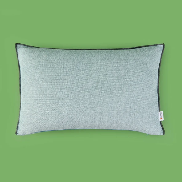 Soft Oras Kırlent - Mavi - 35x55 cm ürün görseli