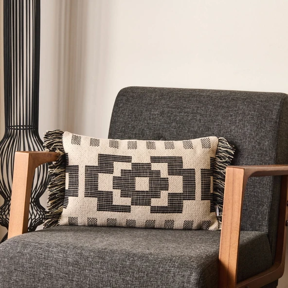 Soft Benart Kırlent - Bej - 30x50 cm ürün görseli